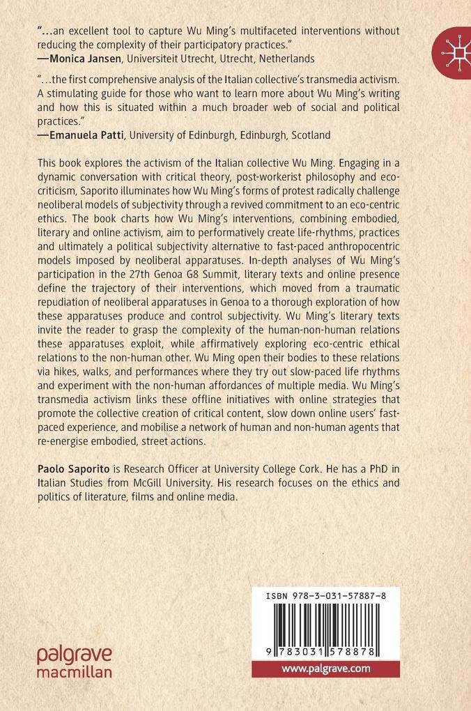 Weitere Ansicht: Wu Ming's Transmedia Activism | Paolo Saporito