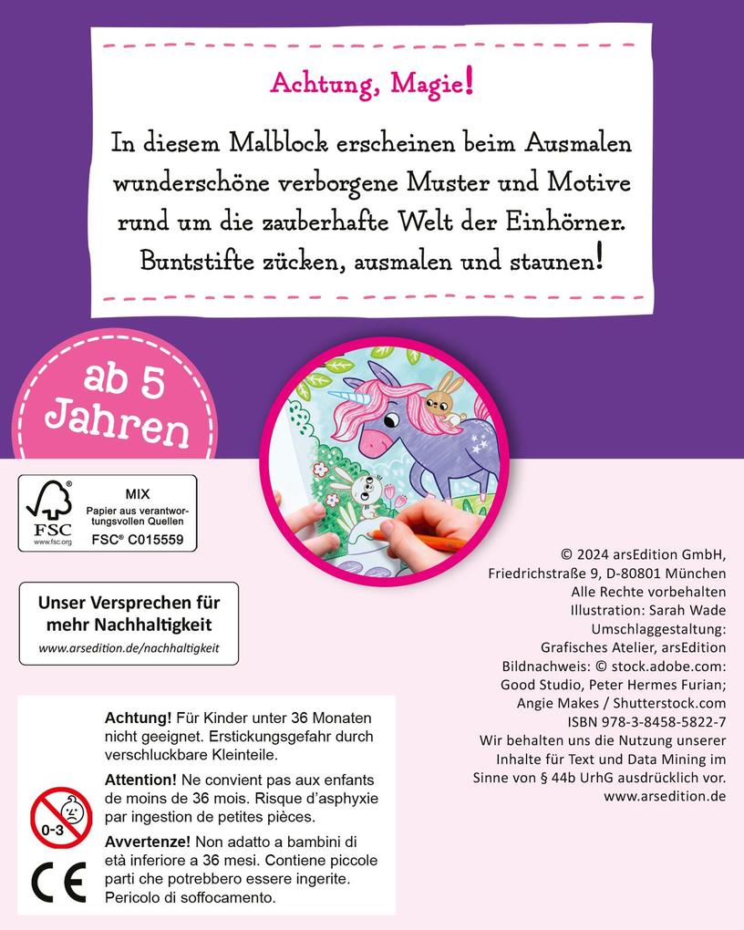Weitere Ansicht: Zauberbilder Minis - Einhörner