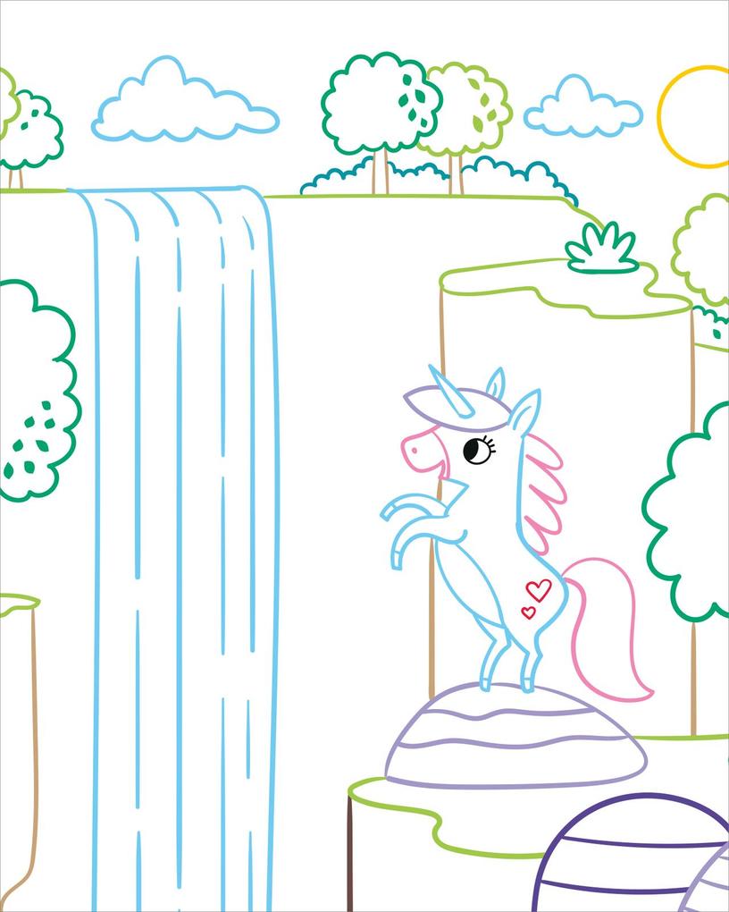 Weitere Ansicht: Zauberbilder Minis - Einhörner