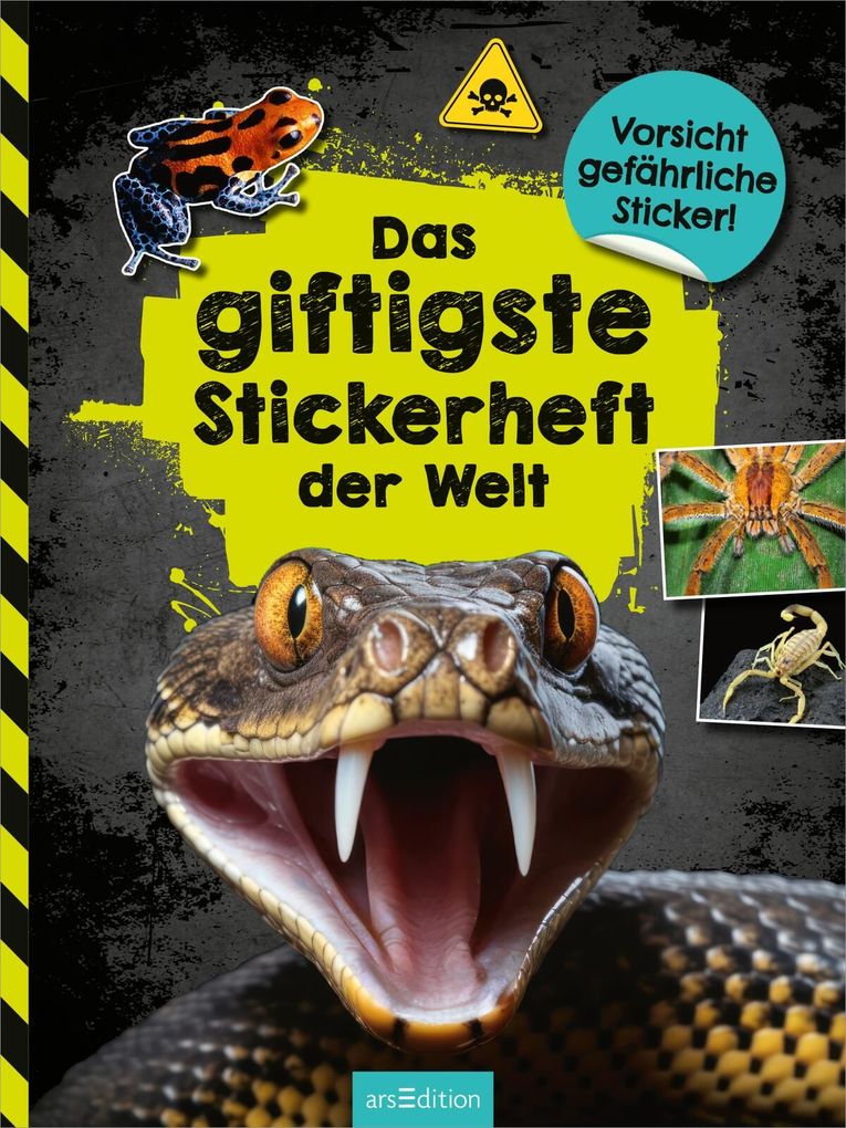Weitere Ansicht: Das giftigste Stickerheft der Welt