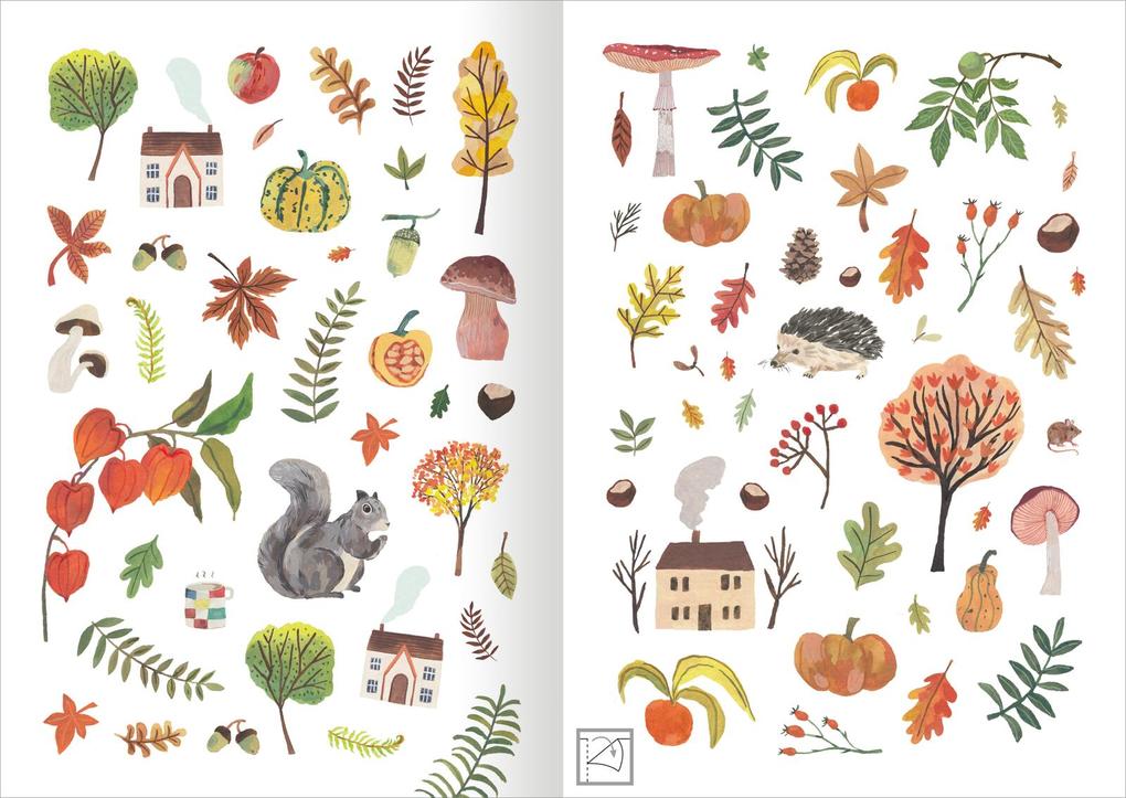 Weitere Ansicht: Stickerliebe - Natur