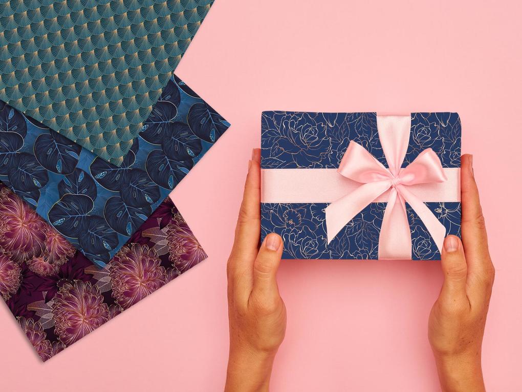 Weitere Ansicht: myNOTES Papeterie: Geschenkpapier Romance