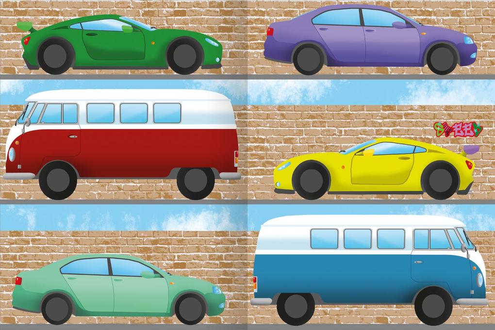 Weitere Ansicht: Das Metallic-Stickerbuch - Fahrzeuge