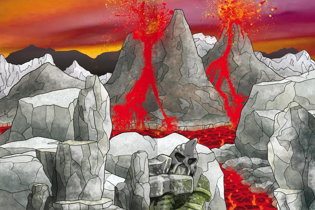 Weitere Ansicht: Das Metallic-Stickerbuch - Drachen