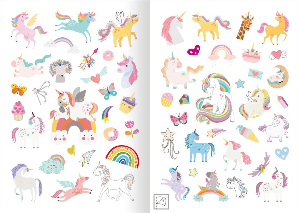 Weitere Ansicht: Mein Einhorn-Stickerheft