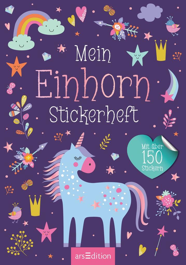 Weitere Ansicht: Mein Einhorn-Stickerheft