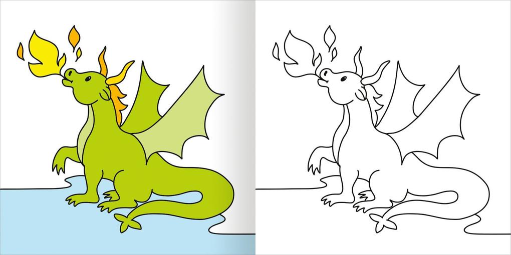 Weitere Ansicht: Mein erstes dickes Malbuch ab 2 - Einhörner