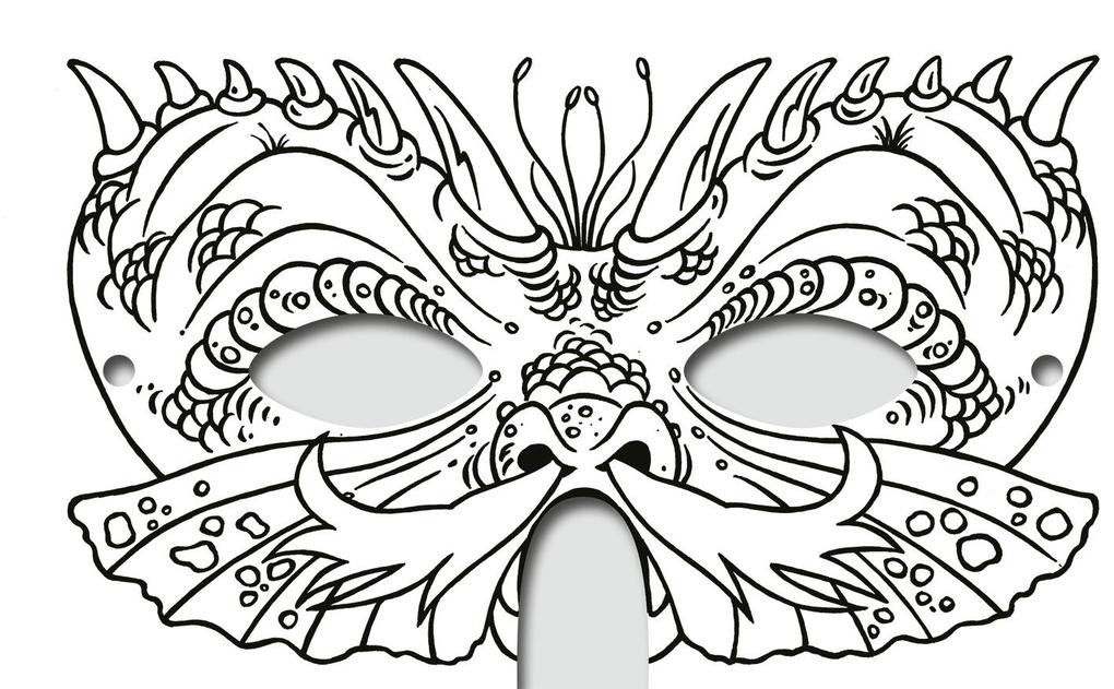 Weitere Ansicht: Diamantmasken - Zauberwesen