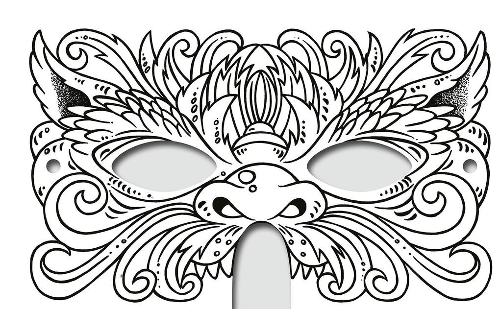 Weitere Ansicht: Diamantmasken - Zauberwesen