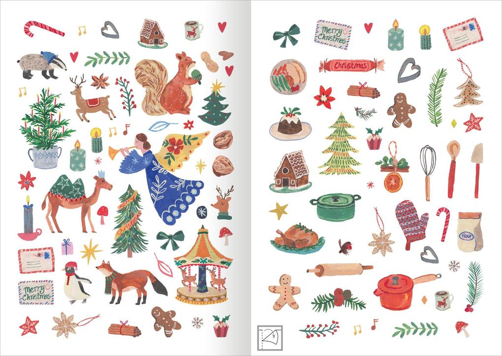 Weitere Ansicht: Stickerliebe - Winter