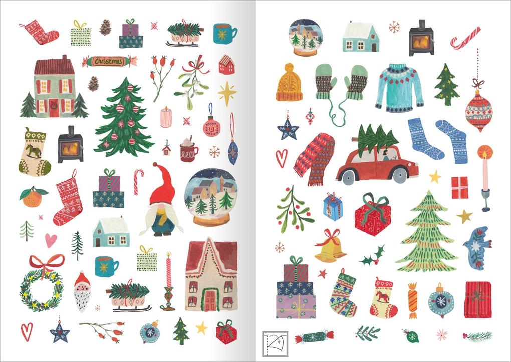 Weitere Ansicht: Stickerliebe - Winter