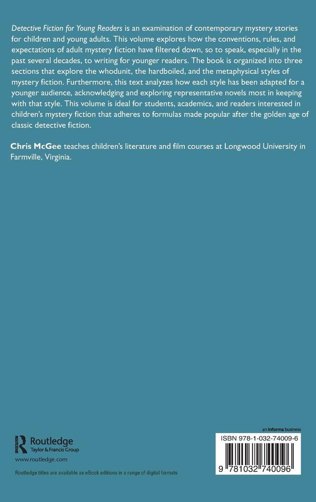 Weitere Ansicht: Detective Fiction for Young Readers | Chris Mcgee