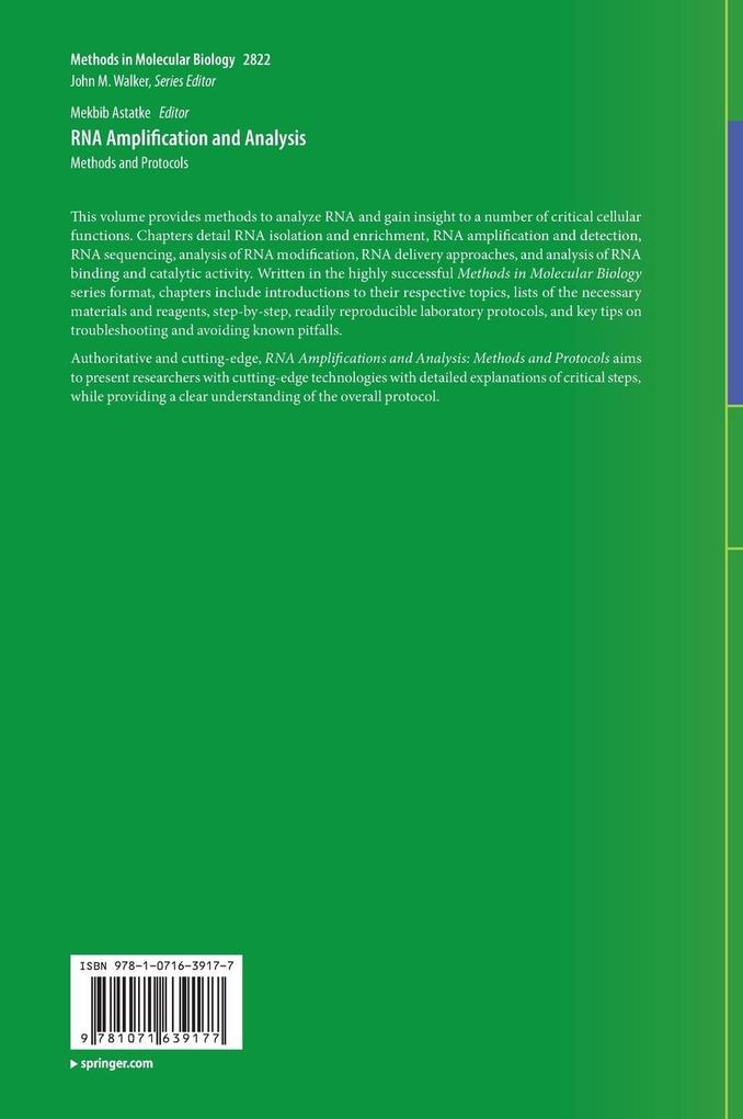 Weitere Ansicht: RNA Amplification and Analysis