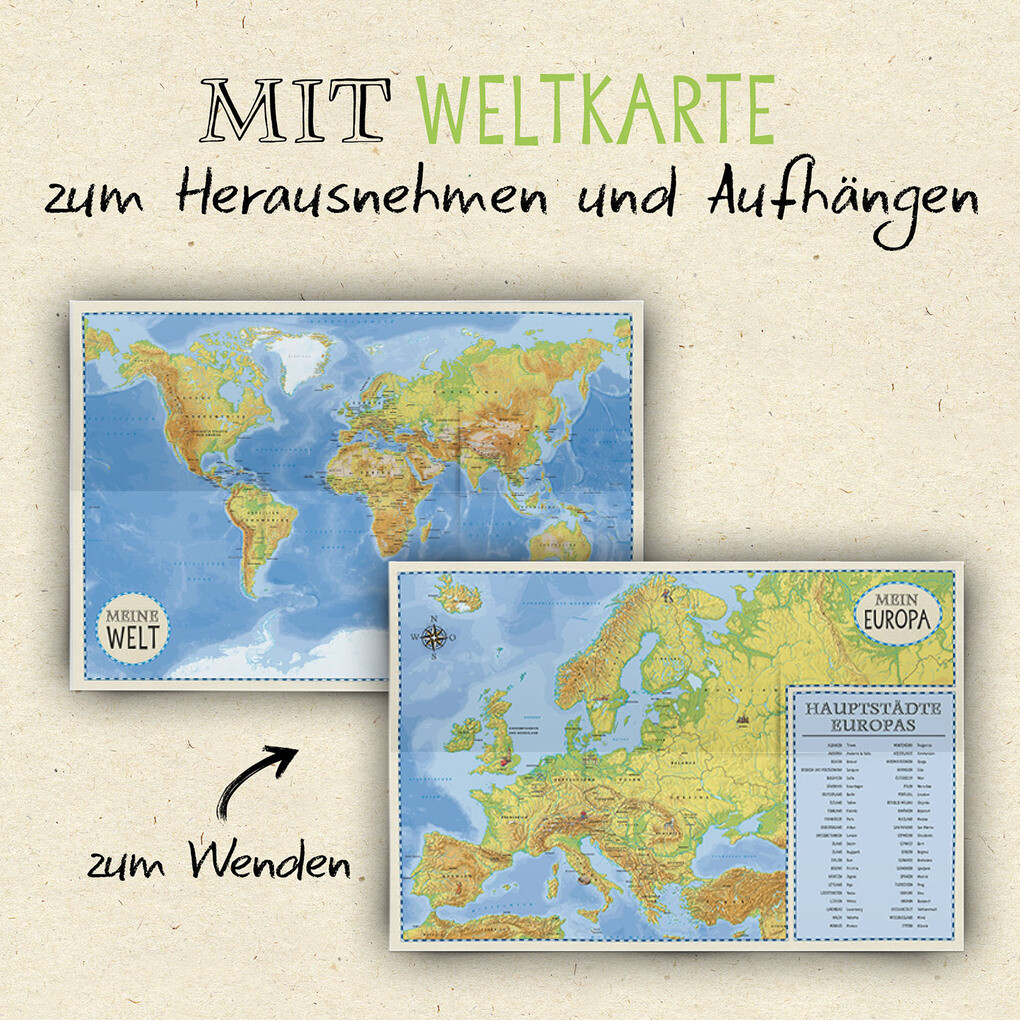 Weitere Ansicht: Der Weltatlas | Angelika Sust, Heike Herrmann
