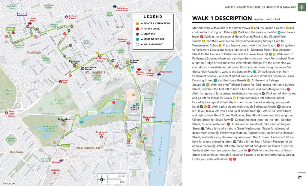 Weitere Ansicht: Moon London Walks (Third Edition) | Moon Travel Guides