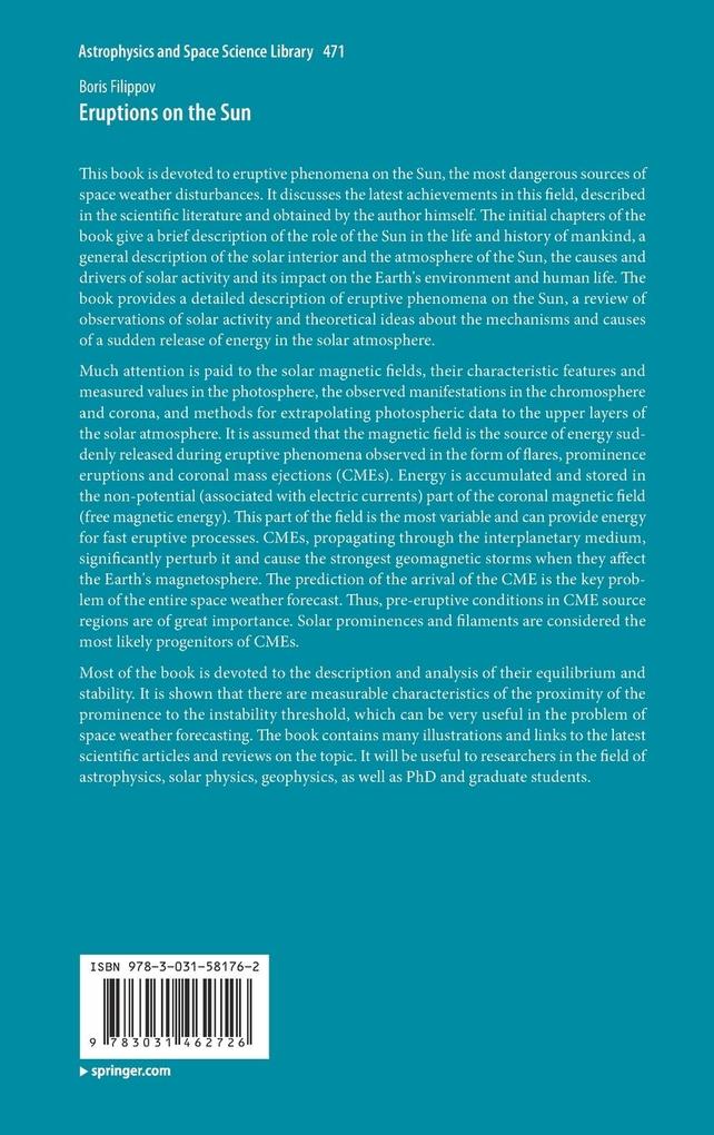 Weitere Ansicht: Eruptions on the Sun | Boris Filippov