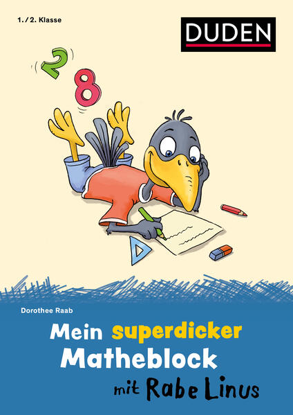Produktbild: Mein superdicker Matheblock mit Rabe Linus | Dorothee Raab
