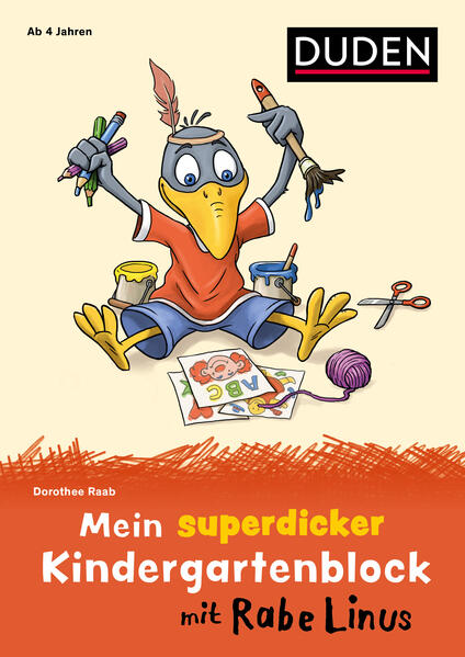 Produktbild: Mein superdicker Kindergartenblock mit Rabe Linus | Dorothee Raab