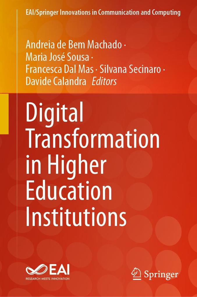 Produktbild: Digital Transformation in Higher Education Institutions