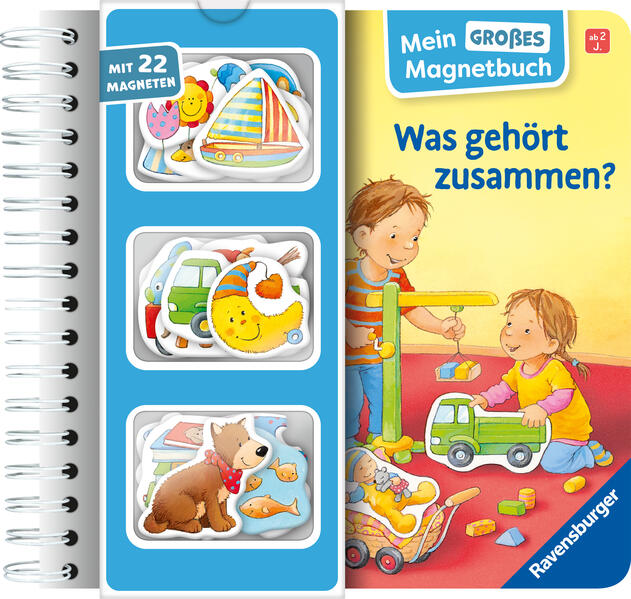 Produktbild: Mein großes Magnetbuch - Was gehört zusammen? | Frauke Nahrgang