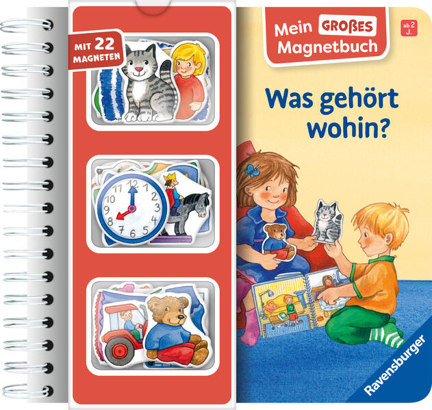 Produktbild: Mein großes Magnetbuch - Was gehört wohin? | Irmgard Eberhard