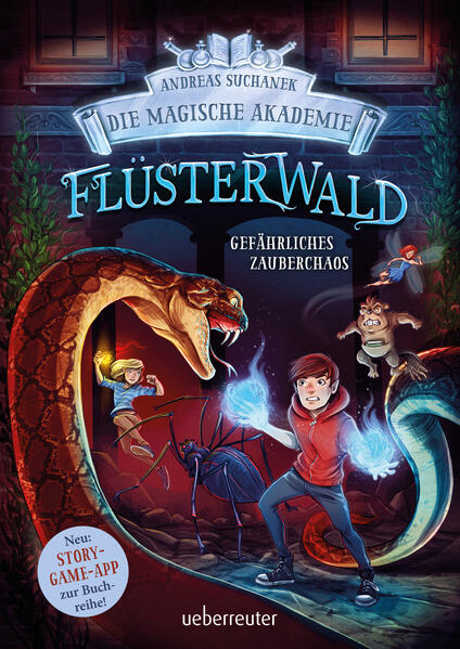 Produktbild: Flüsterwald - Die magische Akademie. Gefährliches Zauberchaos (Flüsterwald, Bd. III-1) | Andreas Suchanek