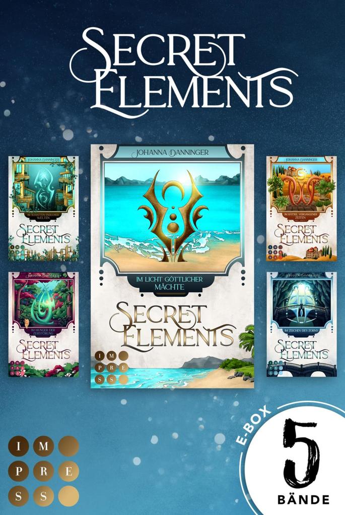 Produktbild: Secret Elements: 5 Bände in einem Bundle! | Johanna Danninger