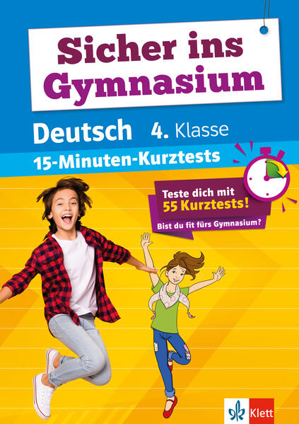 Produktbild: Sicher ins Gymnasium 15-Minuten-Kurztests Deutsch 4. Klasse
