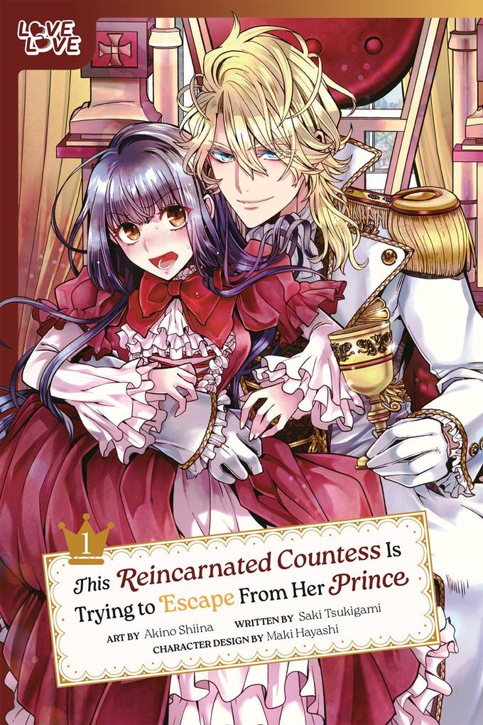 Produktbild: This Reincarnated Countess Is Trying to Escape from Her Prince, Volume 1 | Akino Shiina