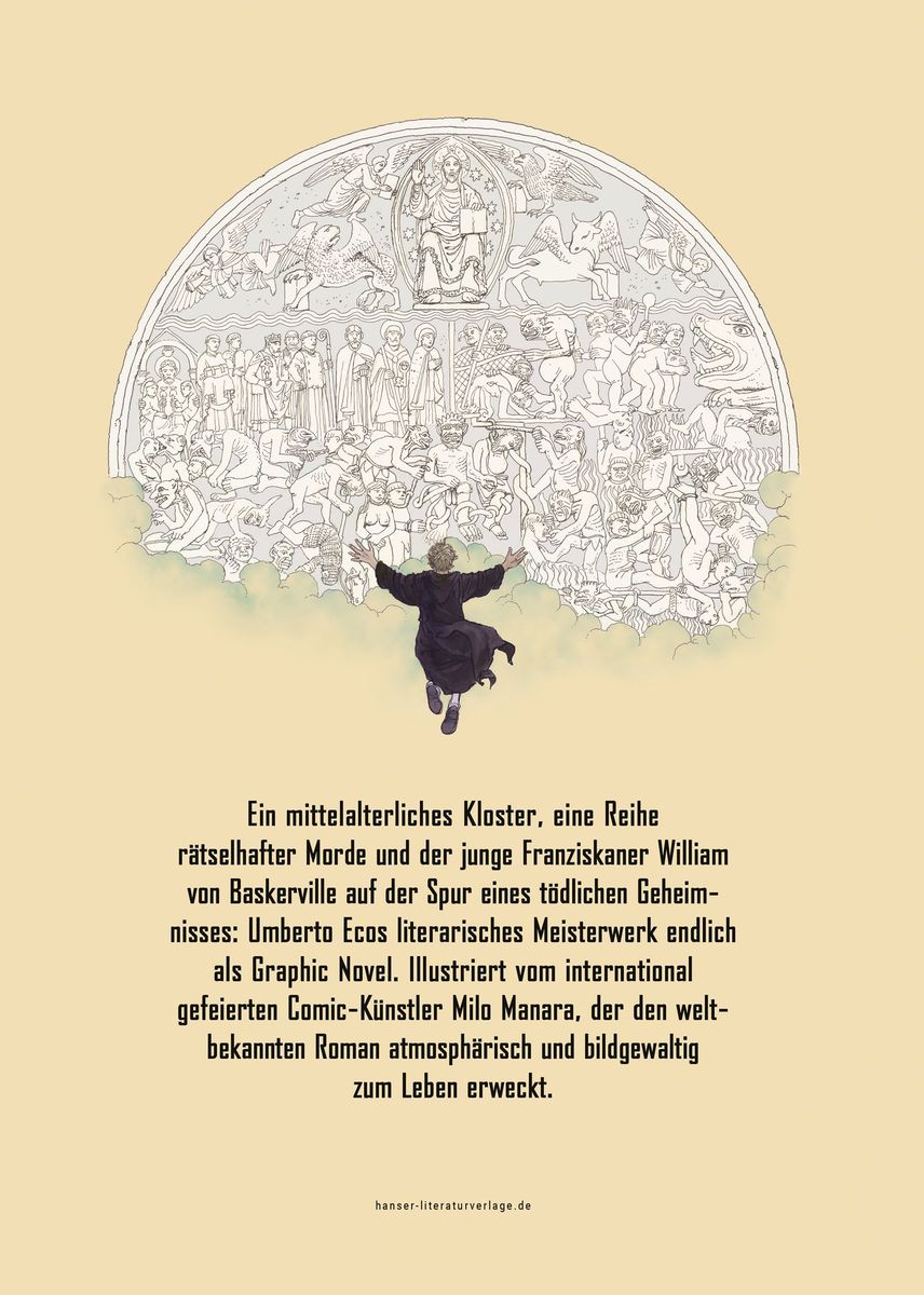 Weitere Ansicht: Der Name der Rose | Umberto Eco, Milo Manara