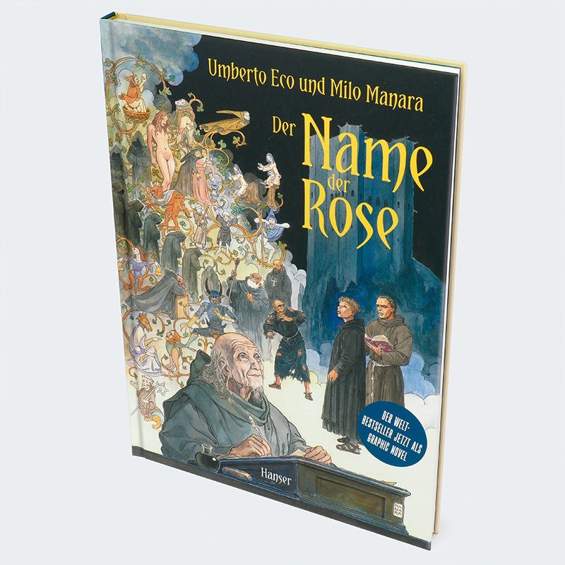 Weitere Ansicht: Der Name der Rose | Umberto Eco, Milo Manara