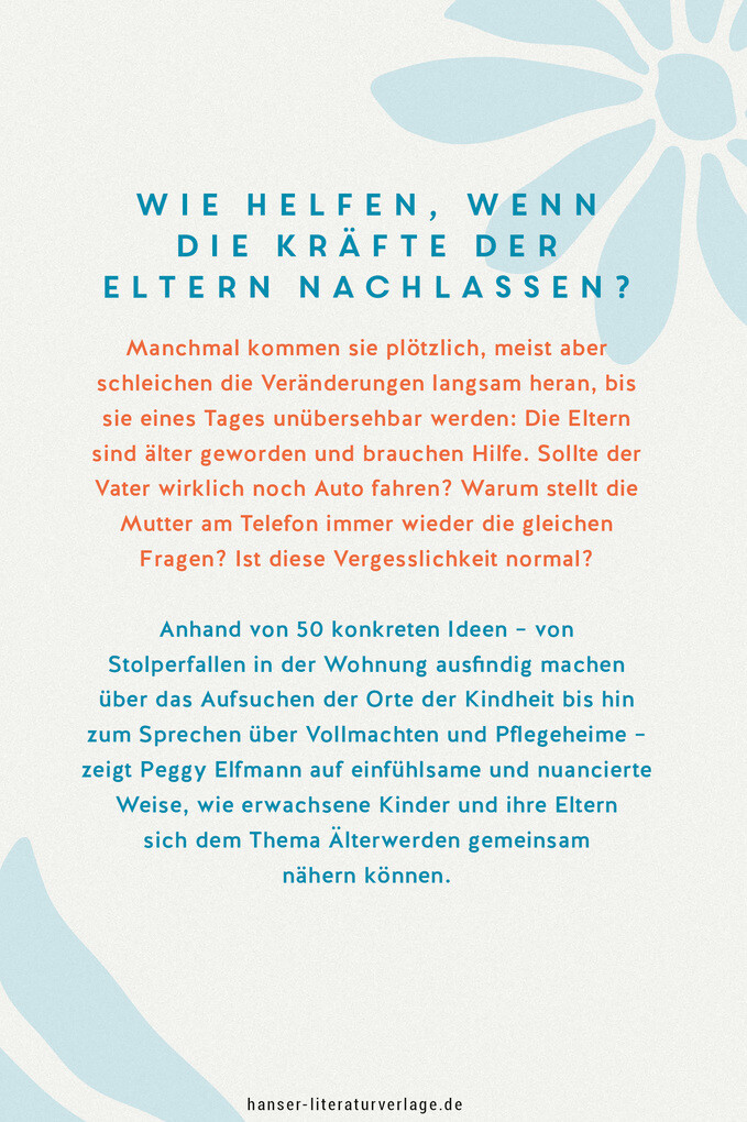 Weitere Ansicht: Meine Eltern werden alt | Peggy Elfmann