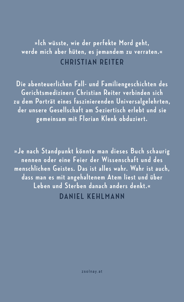 Weitere Ansicht: Über Leben und Tod | Florian Klenk
