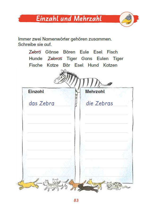 Weitere Ansicht: Mein superdicker Deutschblock mit Rabe Linus | Dorothee Raab