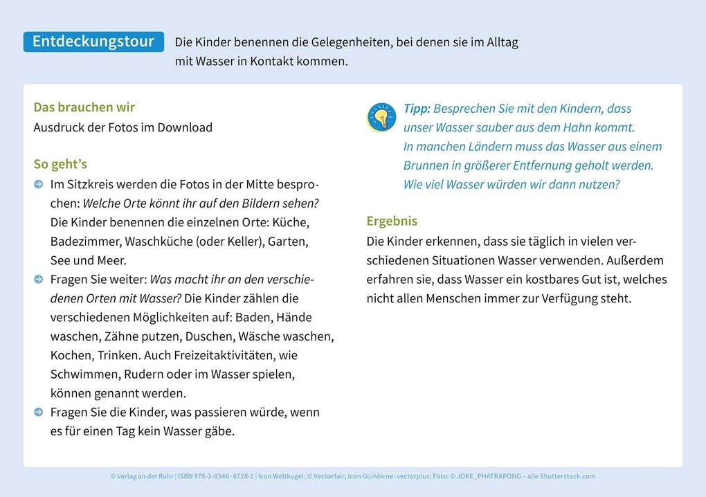 Weitere Ansicht: Gemeinsam für den Klimaschutz! Wasser | Christina Braun