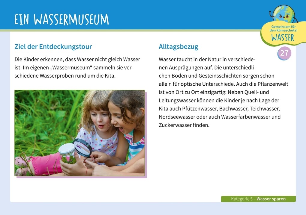 Weitere Ansicht: Gemeinsam für den Klimaschutz! Wasser | Christina Braun