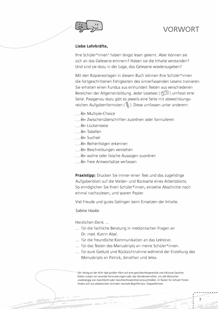 Weitere Ansicht: 100 x Textverständnis, Band 2 | Sabine Hauke