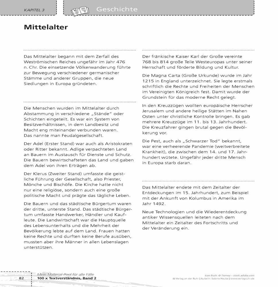 Weitere Ansicht: 100 x Textverständnis, Band 2 | Sabine Hauke