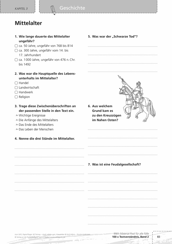 Weitere Ansicht: 100 x Textverständnis, Band 2 | Sabine Hauke