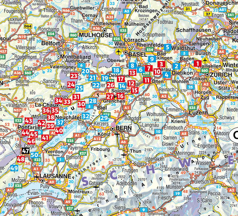 Weitere Ansicht: Schweizer Jura | Ueli Hintermeister, Silvia Fantacci, Jürg Schrammel