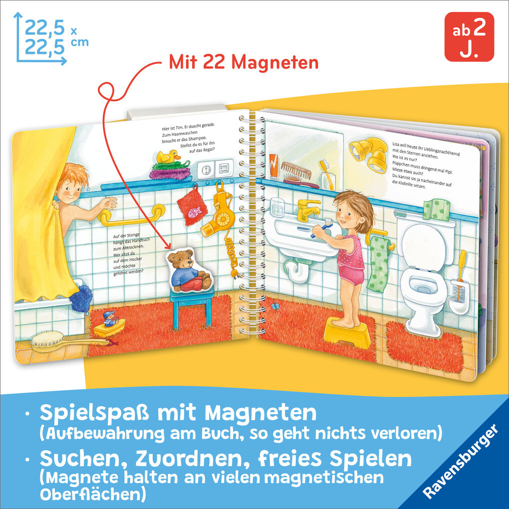 Weitere Ansicht: Mein großes Magnetbuch - Was gehört wohin? | Irmgard Eberhard