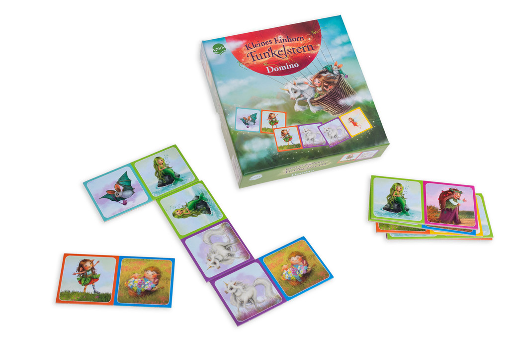 Weitere Ansicht: Kleines Einhorn Funkelstern. Domino | Mila Berg