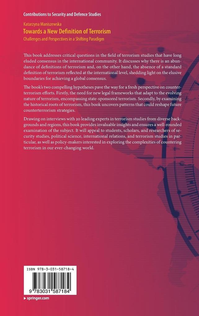 Weitere Ansicht: Towards a New Definition of Terrorism | Katarzyna Maniszewska