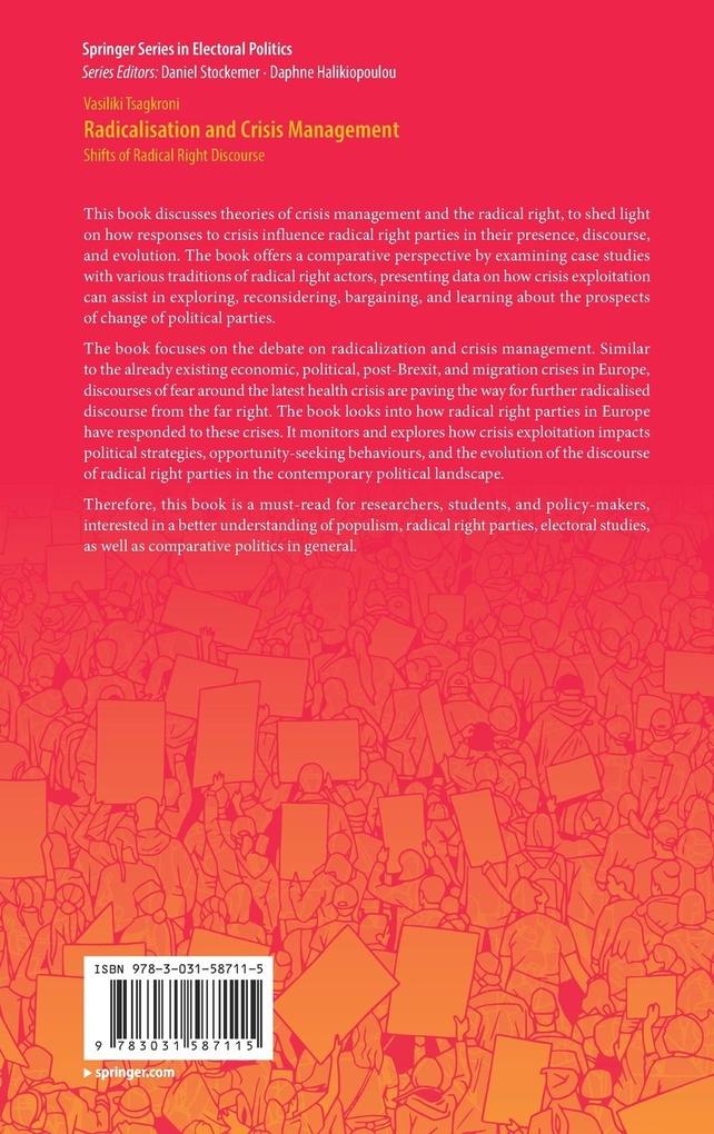 Weitere Ansicht: Radicalisation and Crisis Management | Vasiliki Tsagkroni