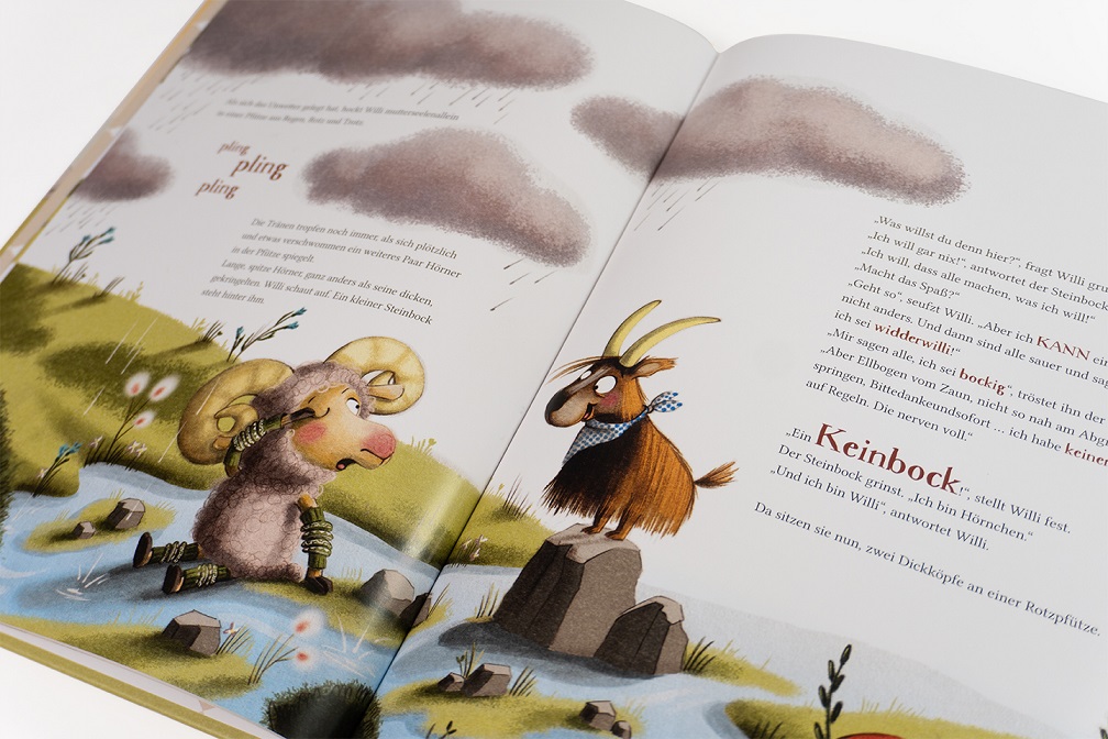 Weitere Ansicht: Widder Willi will aber! | Romy Pohl