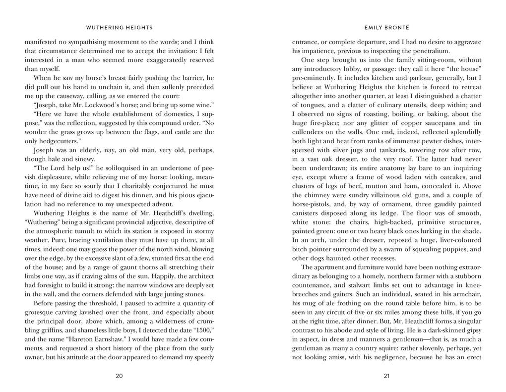 Weitere Ansicht: Wuthering Heights. Signature Clothbound Edition | Emily Brontë