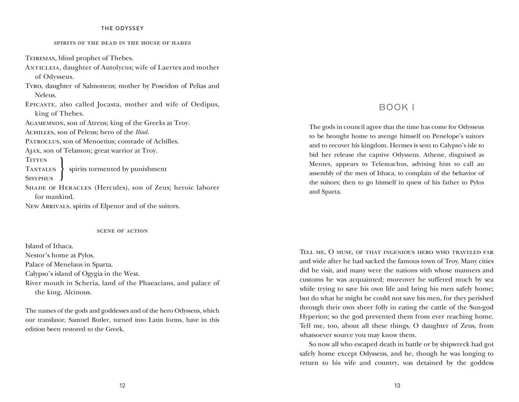 Weitere Ansicht: The Odyssey | Homer Homer