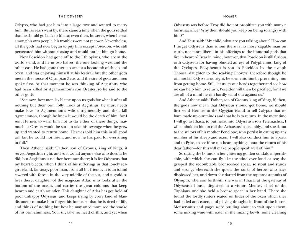 Weitere Ansicht: The Odyssey | Homer Homer