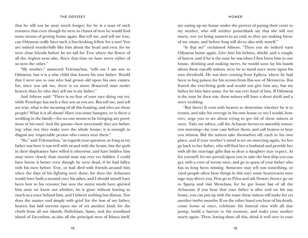 Weitere Ansicht: The Odyssey | Homer Homer