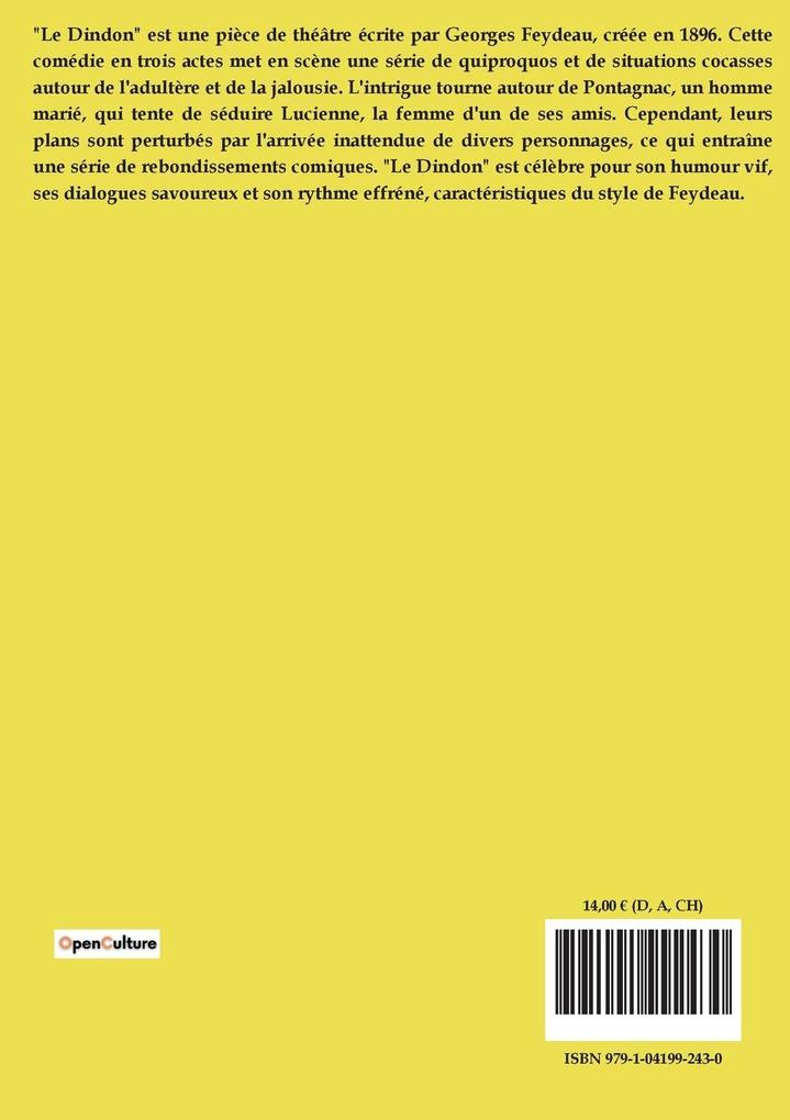 Weitere Ansicht: Le dindon | Georges Feydeau